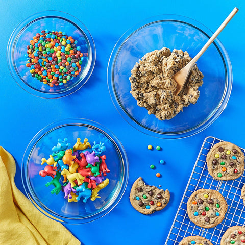 Pyrex Essentials (3-Piece) Glass Mixing Bowls Set For Prepping | Pyrex In Lebanon