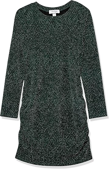 Speechless Girl's Dark Green Dress AMZ324