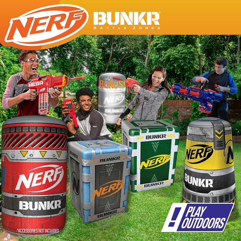 NERF BUNKR Officially Licensed Battle Royale Inflatable Bunker Battlezone - 5 Piece | BUNKR In Lebanon