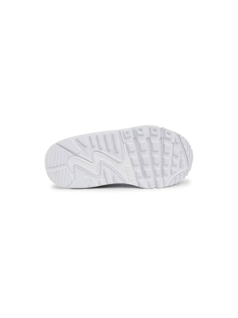 White sneaker sole on a white background
