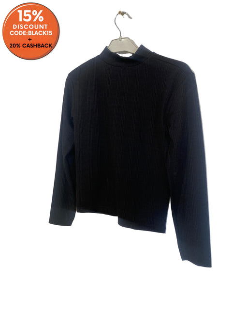 Big Dart Women's Black Long Sleeve Blouse | Big Dart In Lebanon