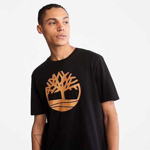 Timberland Boy's Black T-Shirt ABFK618(ma4)