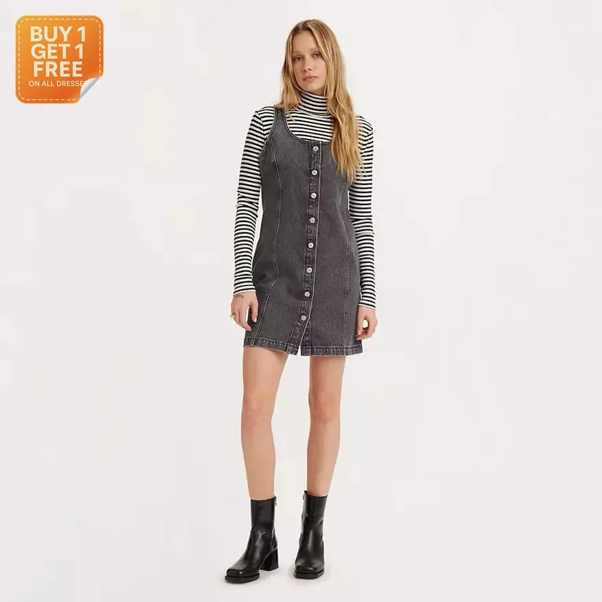Levi's  Women's Tuli Denim Dress  |Levi's In Lebanon