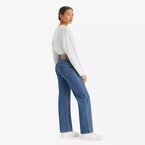 Levi's Women's Dark Blue 94 Baggy Jeans|Levi's In Lebanon