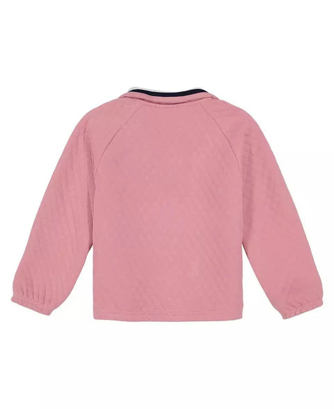 Tommy Hilfiger Girl's Pink Toddler and Lit Pale Primrose Sweatshirt | Tommy Hilfiger In Lebanon