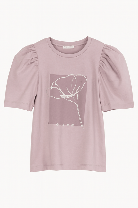 POMPdeLUX Girl's Purple Jpsephine Short-Sleeve T-Shirt |POMPdeLUX in Lebanon
