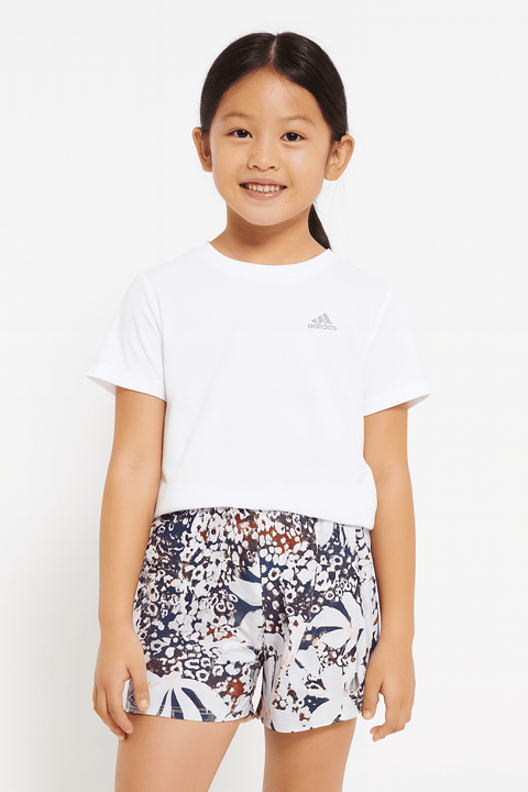 Adidas Girl's Abstract Swirl Active Short | Adidas In Lebanon