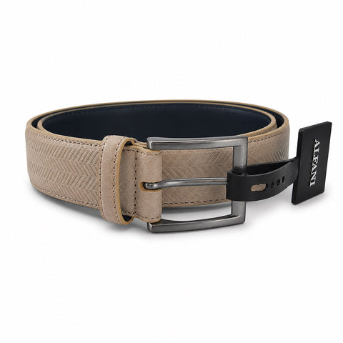 Alfani Men's Khaki Faux Suede Belt | Alfani In Lebanon
