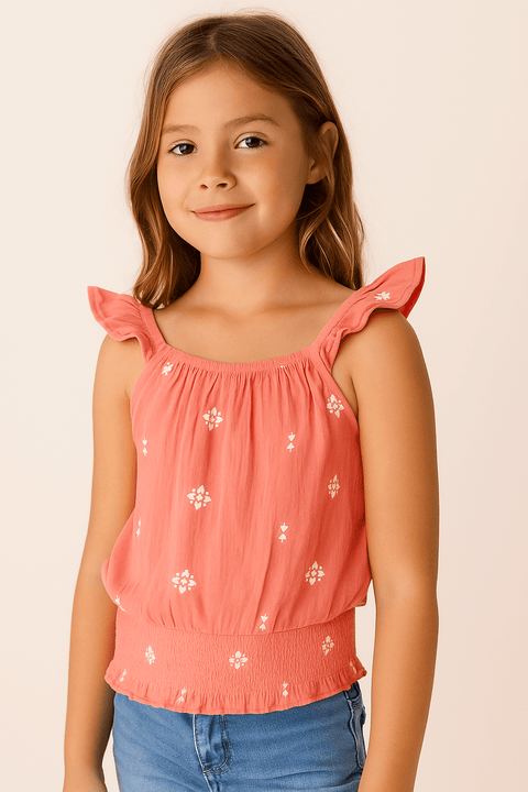 Speechless Girl's Rose Blouse ABFK1917