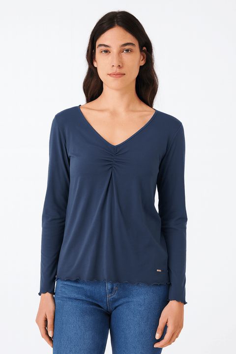 S.Oliver Women's Navy Pajama Top | S.Oliver In Lebanon