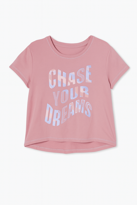 Id Ideology Girl's Rose T-Shirt ABFK2109