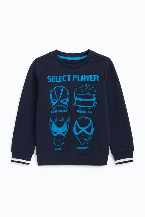 S.Oliver Baby Boy's Navy Long-Sleeve Sweatshirt |S.Oliver in Lebanon