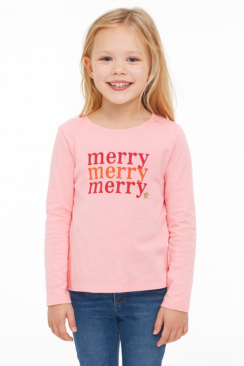 Epic Threads Girl's Pink Sweatshirt ABFK62 (AN30)