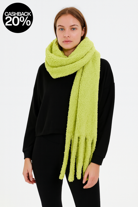 Forever 21 Women's Pistachio Green Blanket Scarf | Forever 21 In Lebanon
