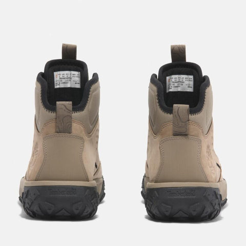 Timberland Men's Medium Beige Nubuck Motion 6 Mid Lace-Up Hiking Boot | Timberland in Lebanon