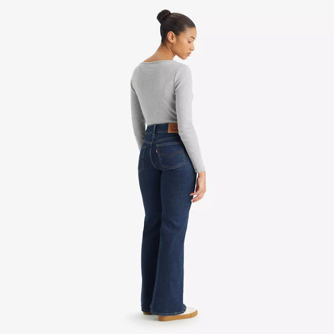 Levi's Women's Dark Blue Superlow Flare-Leg Jeans | Levi's In Lebanon