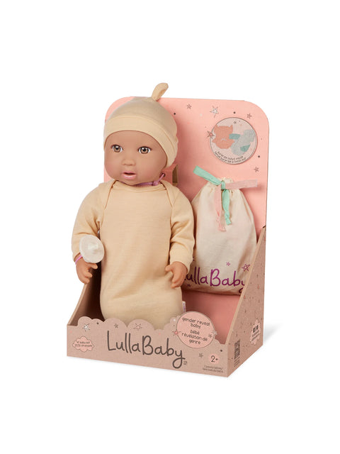 LullaBaby 14" Brown Eyes Baby Doll | LullaBaby In Lebanon