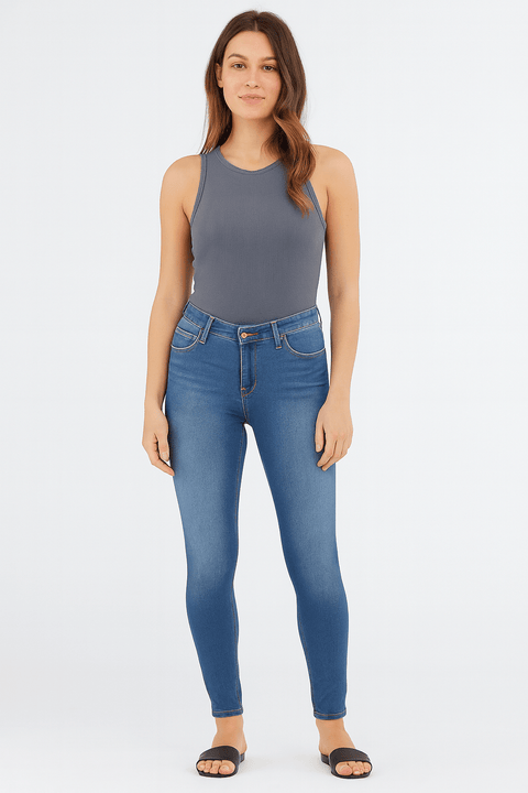 Lee Women's Dark Blue Elly Slim Jeans | Lee In Lebanon