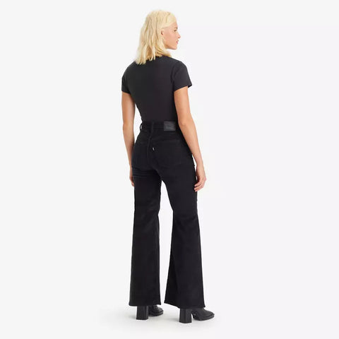Levis Women's Black Ribcage Bell Pant |Levis In Lebanon