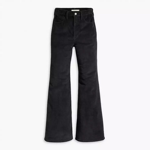 Levis Women's Black Ribcage Bell Pant |Levis In Lebanon