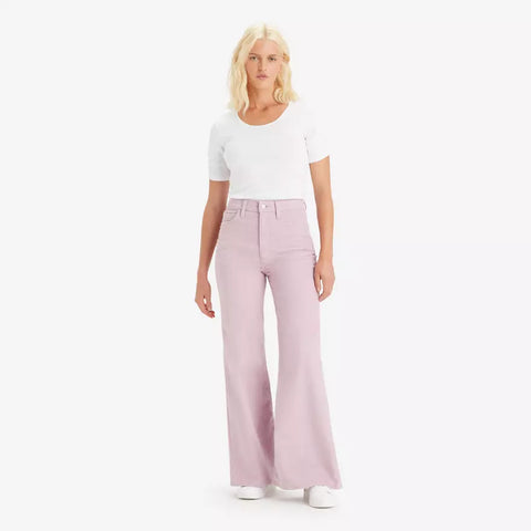Levi's Women's Purple Ribcage Bell Jeans  | Levis In Lebanon