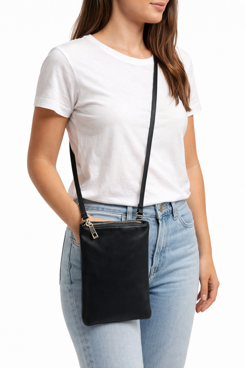 Inside Women's Black Small Cross Body Bag | Inside In Lebanon