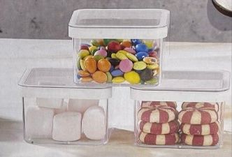 Organizers 3 PCS Transparent Food Storage Container ORG-113/8128-3