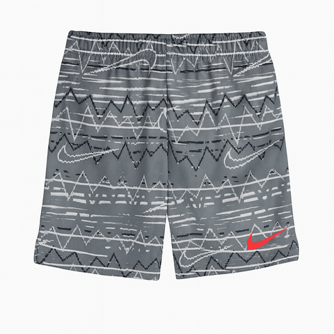 Nike Boy's Gray Printed Short |Nike In Lebanon