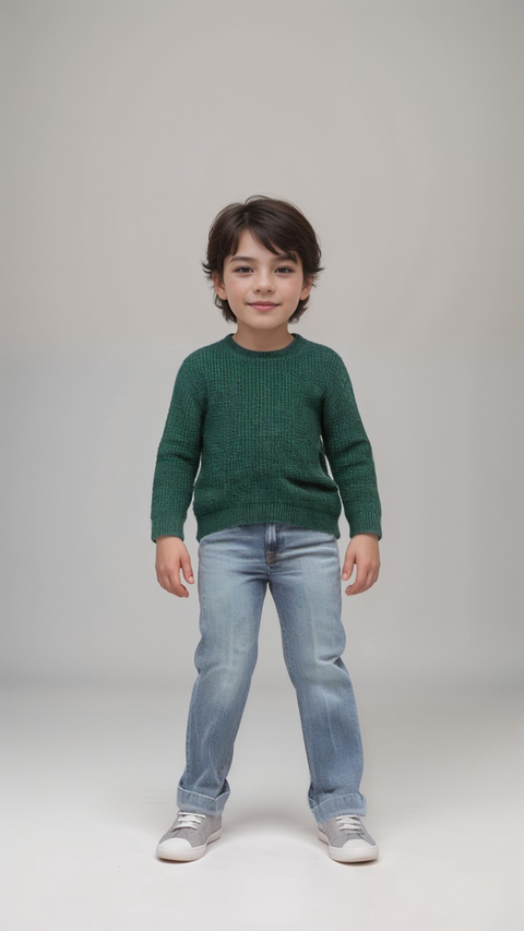 Terranova Boy's Green Long-Sleeve Sweatshirt | Terranova In Lebanon