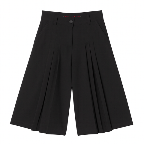 Boboli Girl's Black Wide Leg Pants| Boboli in Lebanon