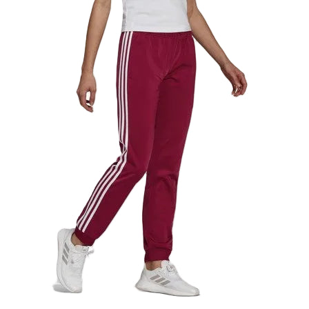 Adidas Women's Burgundy Slim Fit Tapered Pant | Adidas In Lebanon