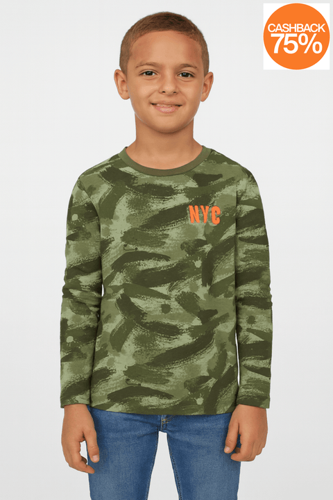Epic Threads Boy's Green Sweatshirt ABFK182