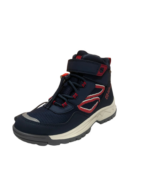 Jack Wolfskin Boy's Navy Sunset Hike Texapore Mid K Sneakers |Jack Wolfskin in Lebanon