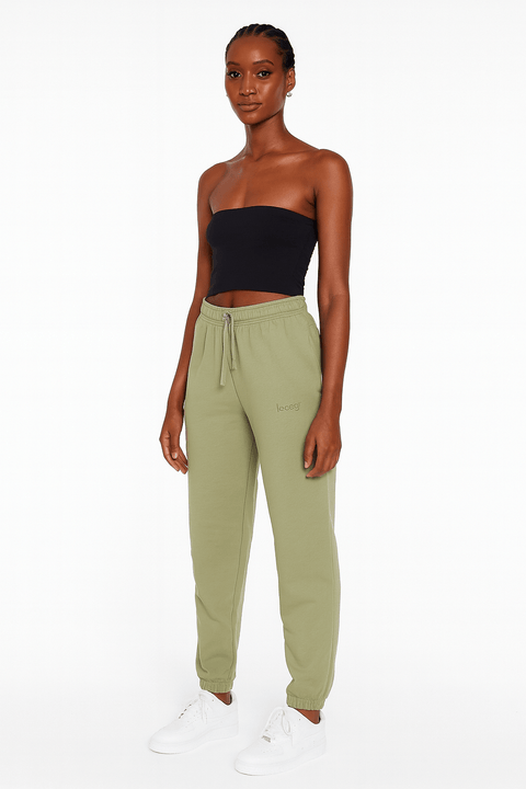 LeGer Women's Mint Green Sweatpants | LeGer in Lebanon