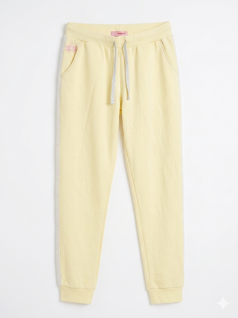 La Martina Girl's Light Yellow Pant | La Martina In Lebanon