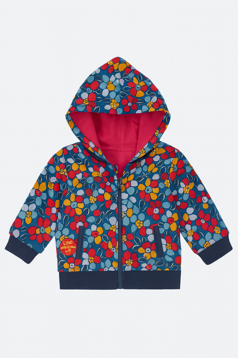 Boboli Baby Girl's Multicolor Zippered Jacket | Boboli in Lebanon