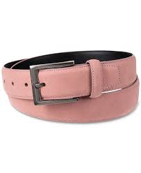 Alfani Men's Rose Belt ABL17 shr