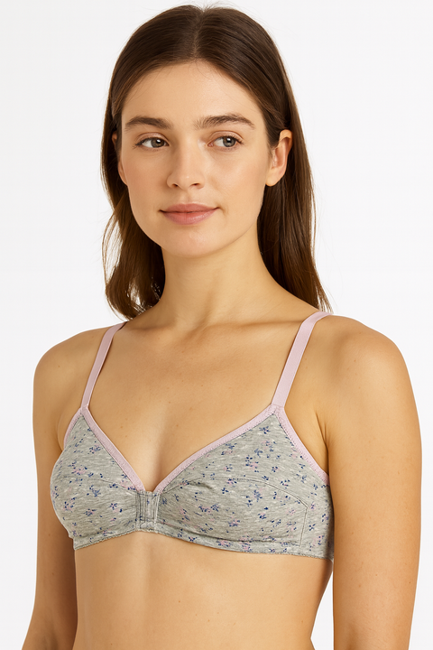 Demar Women's Gray East Liberty Maternal Bra | Demar In Lebanon