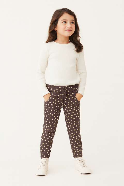 POMPdeLUX Baby Girl Multicolor Sweatpants | POMPdeLUX in Lebanon