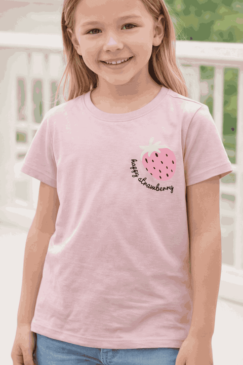 Sinsay Girl's pink Strawberry T-Shirt  | Sinsay in Lebanon