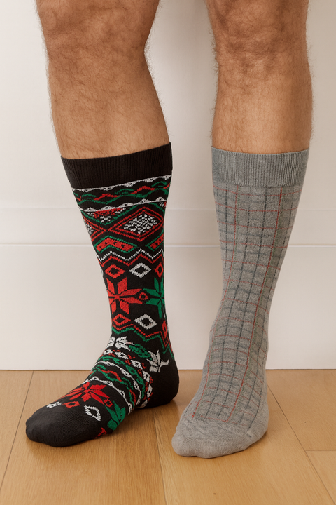 Club Room Men's Multicolor Pack Of 2 Pairs Socks ABU724