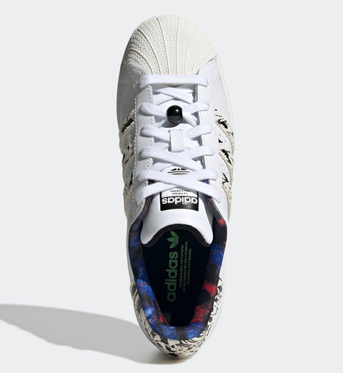 Adidas Women's White Superstar W Sneakers | Adidas In Lebanon