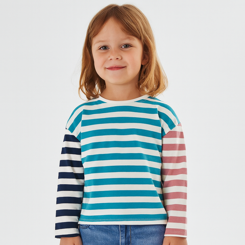 Sinsay Girl's Multicolor Long-Sleeved Blouse | Sinsay In Lebanon