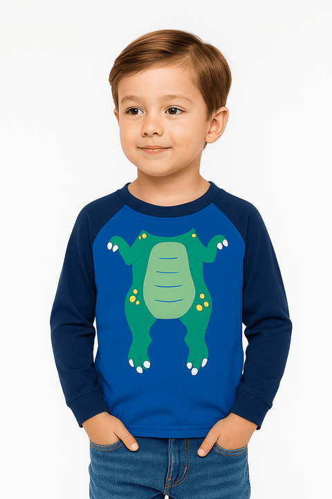 Carter's Boy's Multicolor Dinosaur Long-Sleeve Blouse | Carter's In Lebanon