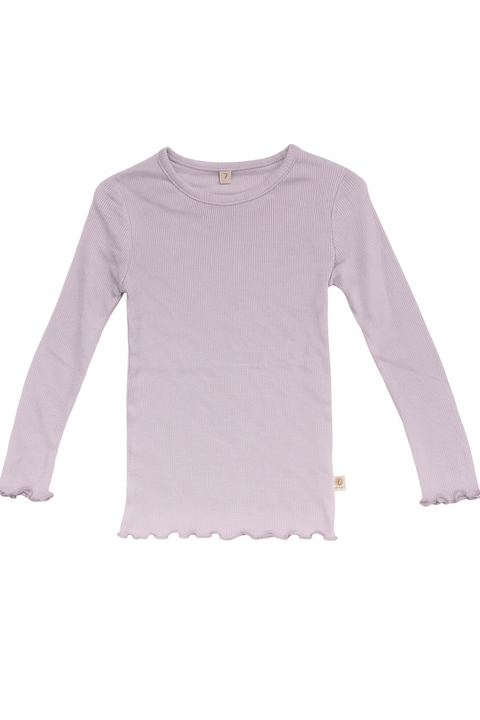 POMPdeLUX Baby Girl's Lilac Long Sleeve T-Shirt |POMPdeLUX in Lebanon