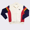 Agtawh Men Cream Color-Block Butterfly Track Jacket | Agtawh in Lebanon