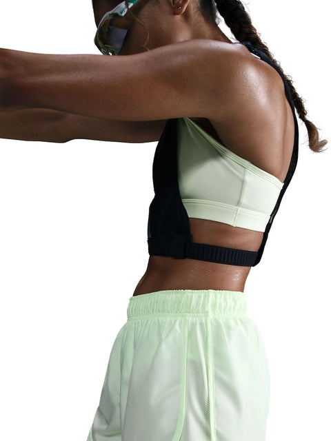 Nike Women's Lime Green Tempo Dri-Fit Mid Rise 3 Running Shorts | Nike In Lebanon