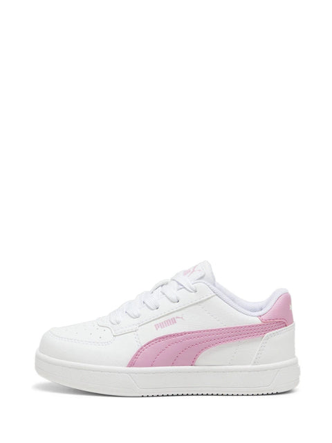 Puma Girl's White & Pink Caven 2.0 Lace Up Sneakers | Puma In Lebanon