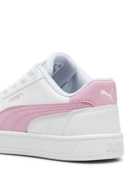 Puma Girl's White & Pink Caven 2.0 Lace Up Sneakers | Puma In Lebanon