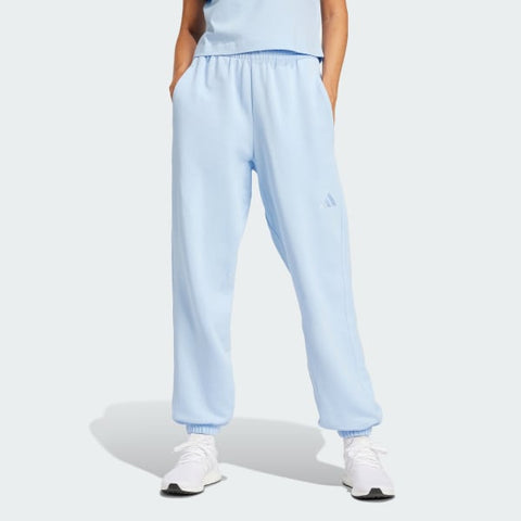Adidas Women's Light Blue All Season Fleece Loose Sweatpants |Adidas In Lebanon